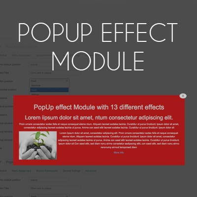PopUp module