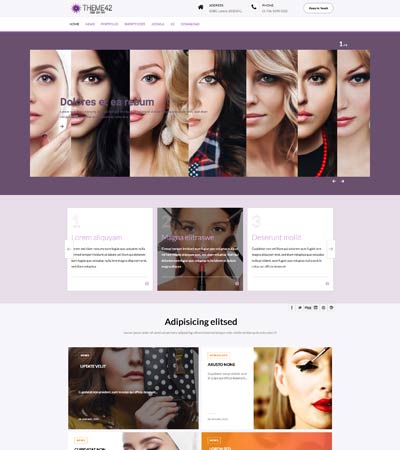 Beauty Salon Joomla Template
