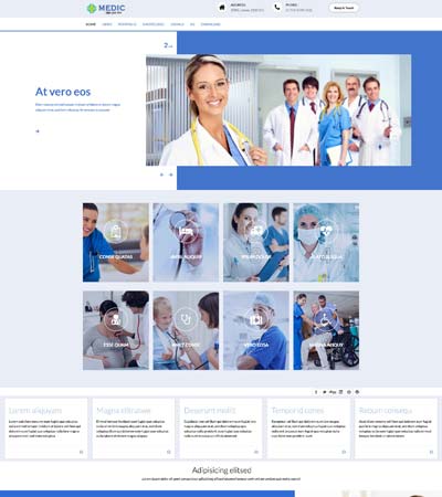Hospital Joomla Template