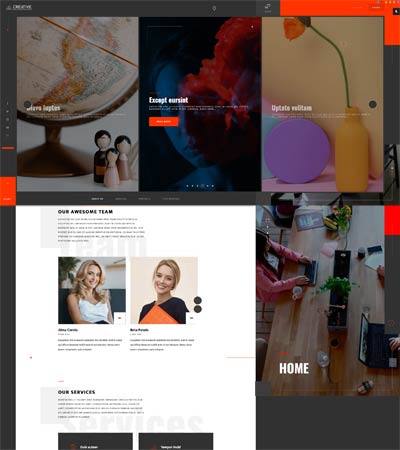 Creative Joomla Template
