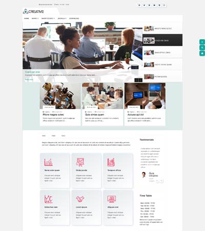 Agency Joomla Template