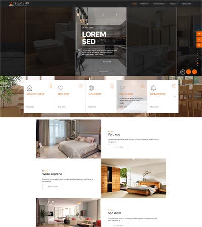 interior Design Joomla Template